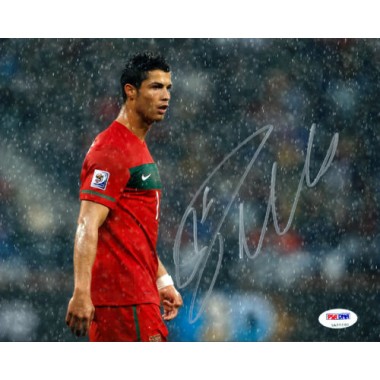 Fotografia 20x25cm Autografiada por Cristiano Ronaldo PSA/DNA