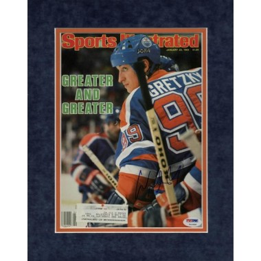 Revista Autografiada por Wayne Gretzky PSA/DNA