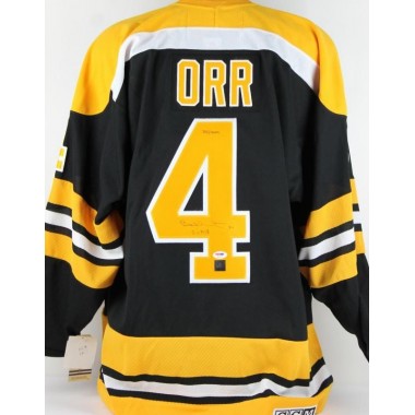 Jersey Bruins Autografiado por Bobby Orr PSA/DNA